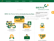 Tablet Screenshot of beris-consulting.de
